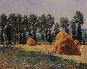 Claude Monet Haystacks at Giverny oil painting